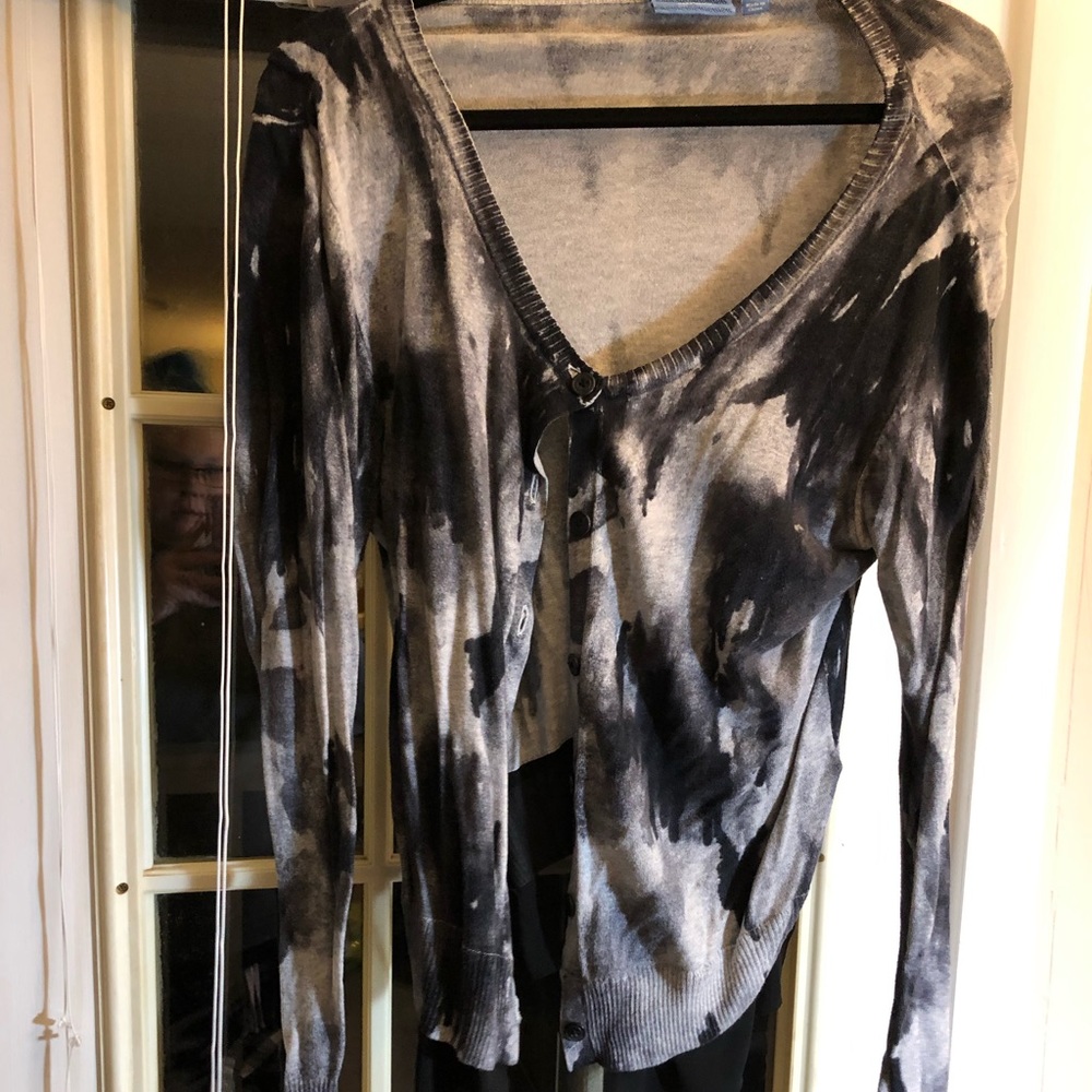 Marbled grey/black Simply Vera cardigan